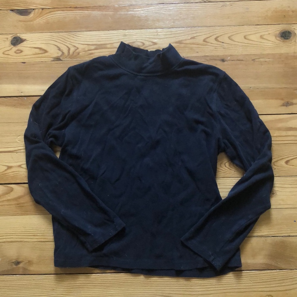 Black turtleneck